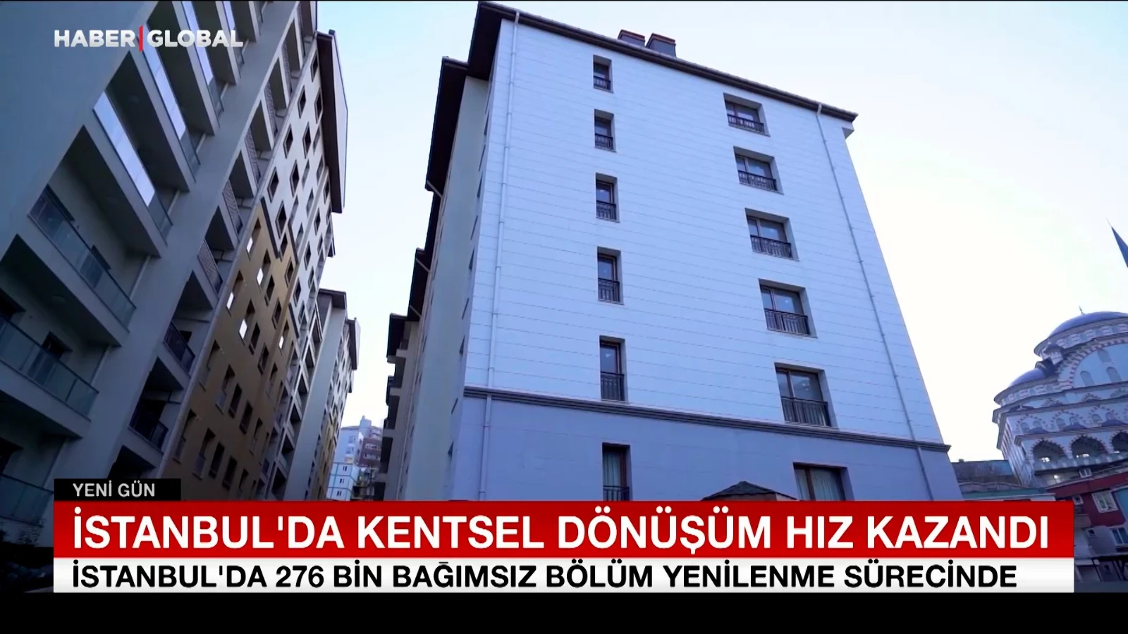 İstanbul’da kentsel dönüşüm hız kazandı