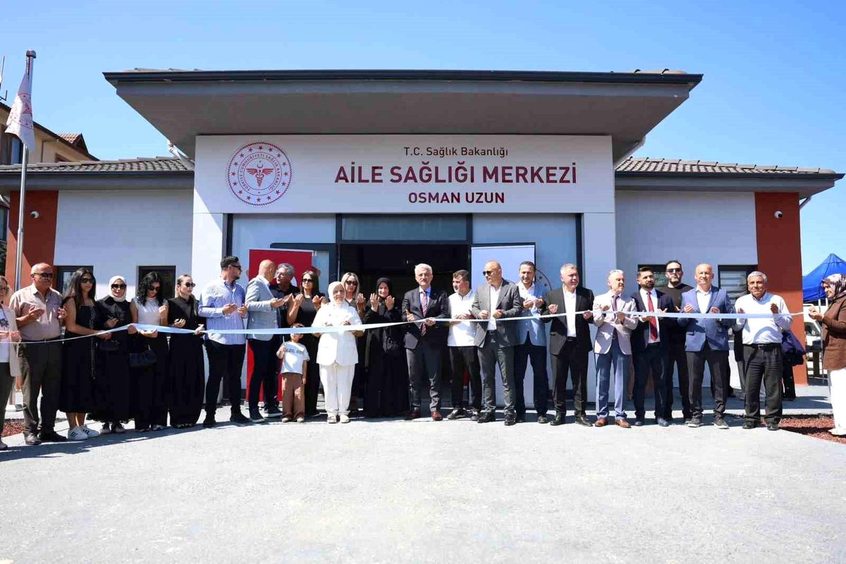 Düzce Osman Uzun Aile Sağlığı Merkezi dualarla açıldı