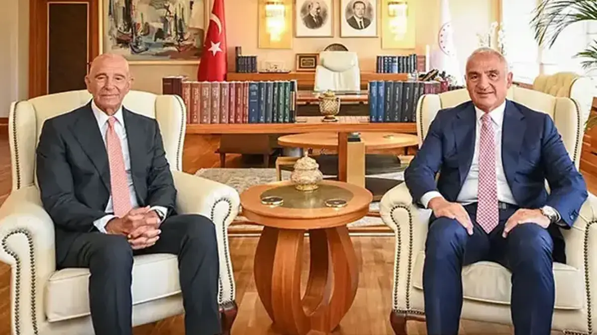 Bakan Ersoy, ABD'nin Ankara Büyükelçisi Barrack'ı kabul etti