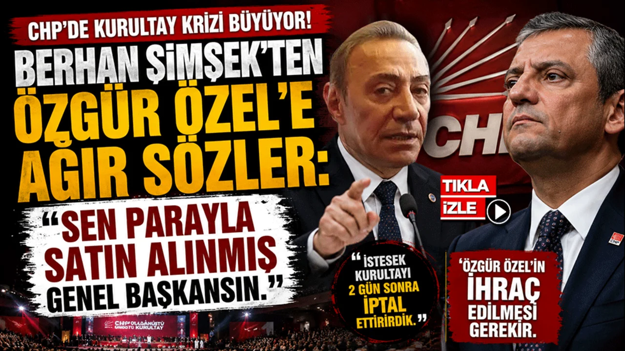 Berhan Şimşek'ten Özgür Özel'e ağır sözler: "Sen parayla satın alınmış genel başkansın"