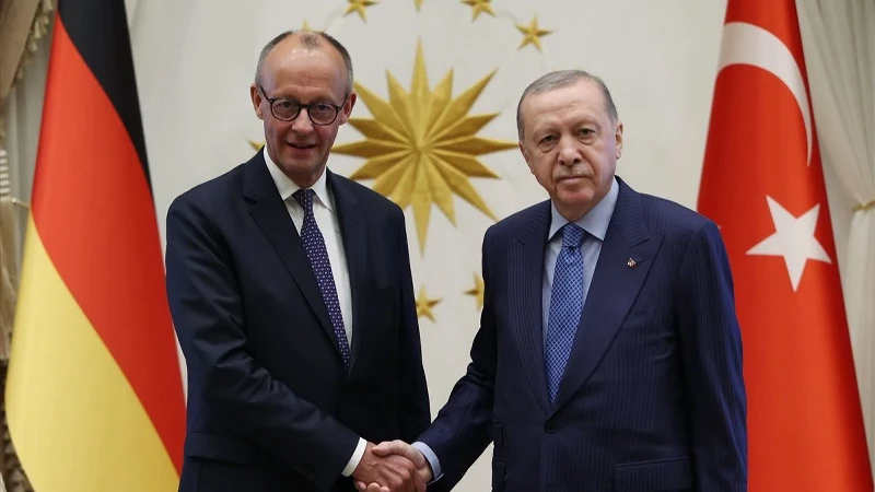 Cumhurbaşkanı Erdoğan Almanya Başbakanı ile görüştü: 'Transatlantik bağ' vurgusu