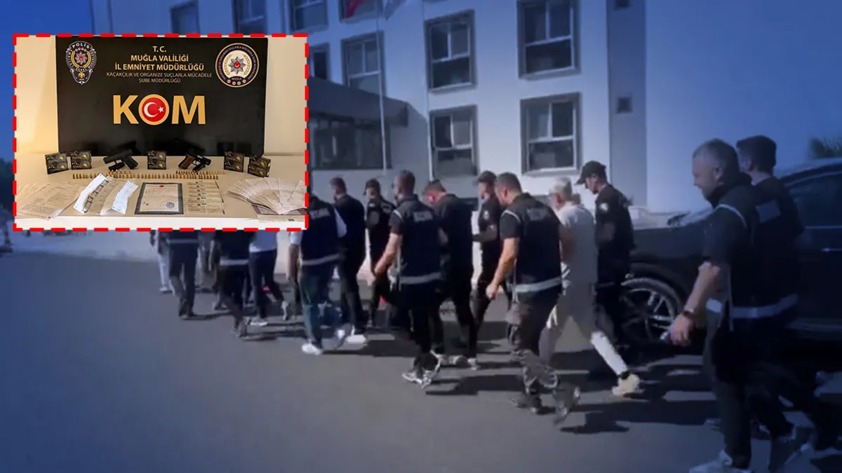 Muğla merkezli 3 ilde eş zamanlı dolandırıcılık operasyonu: 17 gözaltı