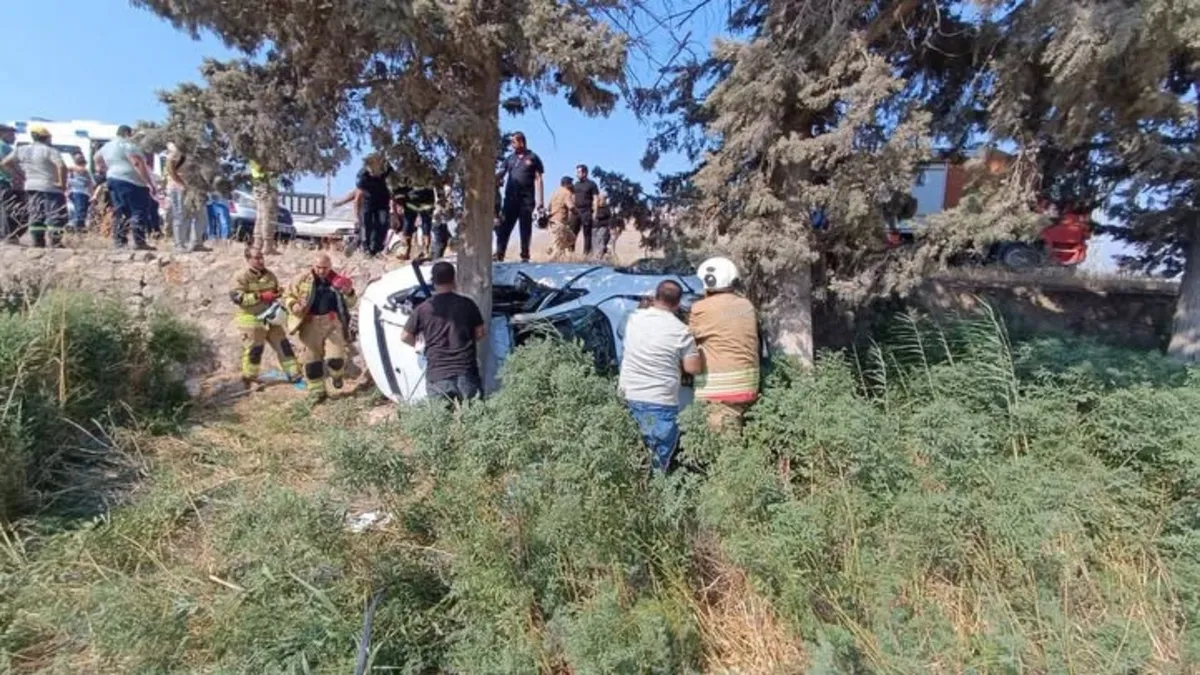 Kırıkhan’da feci kaza! 7 kişi yaralandı