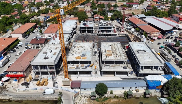 Darende Çarşısı yıl sonunda tamamlanacak