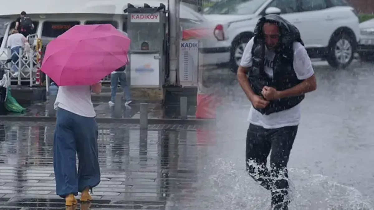 İstanbul'a gök gürültülü yağış geliyor! Meteoroloji saat vererek uyardı: 4 il için sarı kodlu alarm