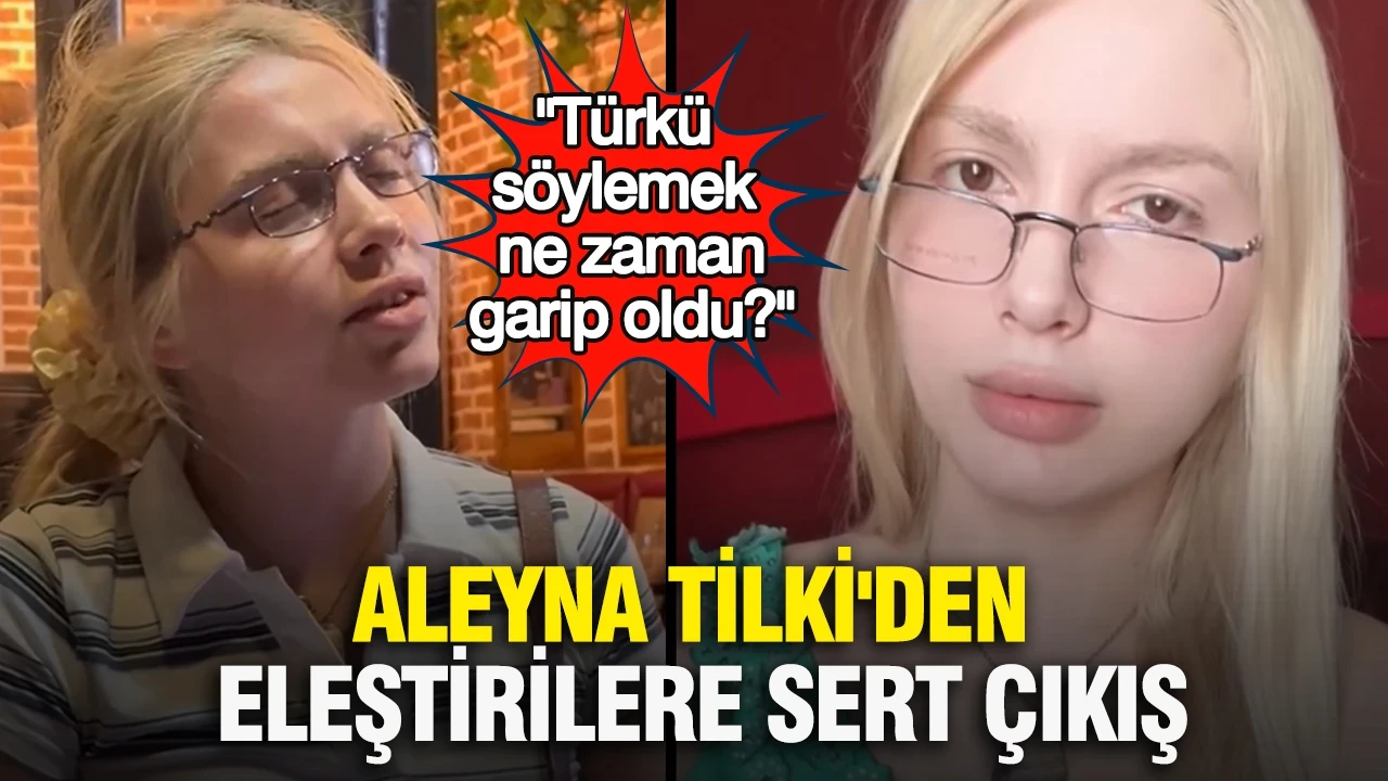 Aleyna Tilki'den eleştirilere sert çıkış: "Türkü söylemek ne zaman garip oldu?"
