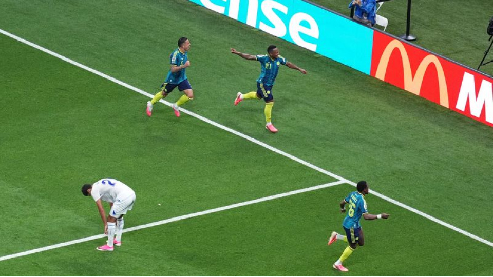 Özbekistan'ın çabası yetmedi; Kolombiya 3-1 kazandı