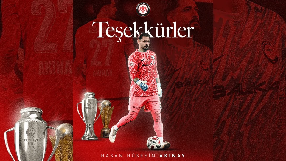 Çorum FK, kaleci Hasan Hüseyin Akınay ile yollarını ayırdı