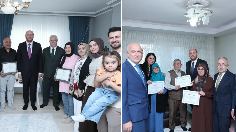AK Parti'nin 11 milyonu aşan üyesine Cumhurbaşkanı Erdoğan imzalı teşekkür belgesi