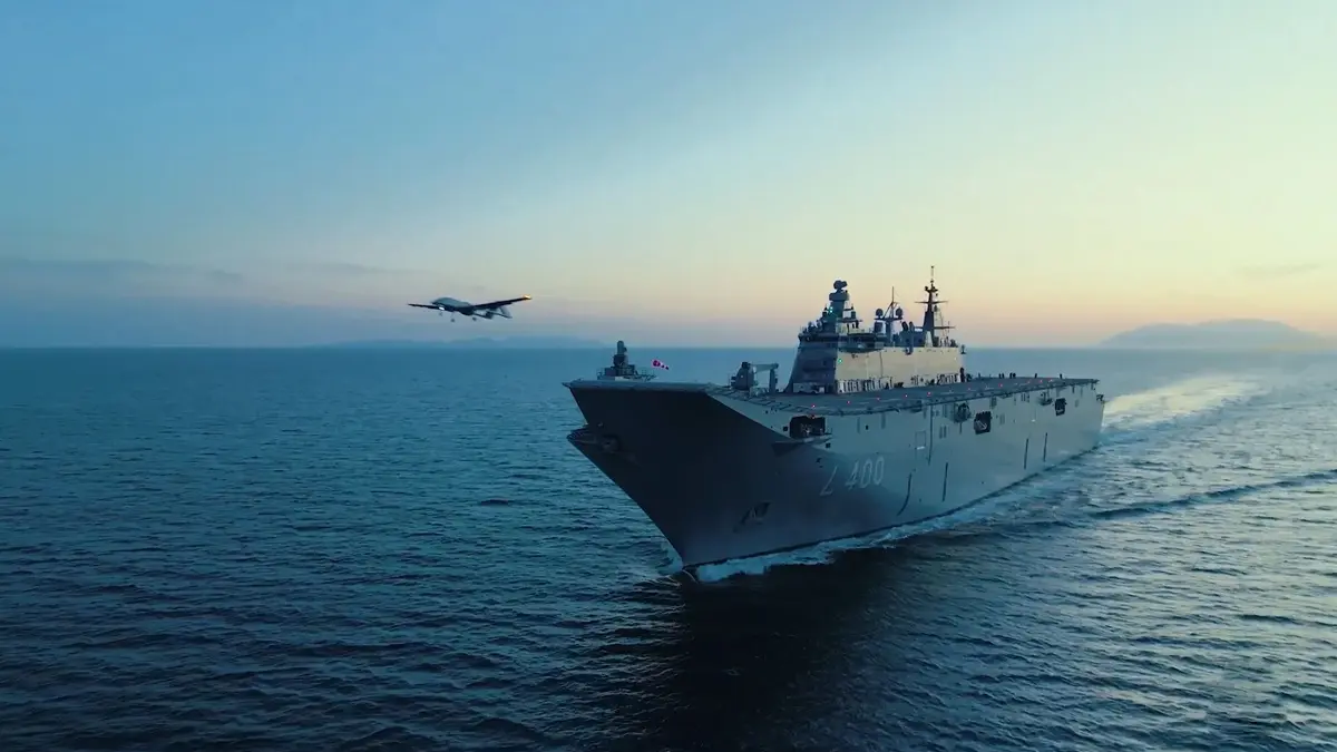 NATO, TCG Anadolu'ya hayran kaldı: Yüzen insansız hava aracı üssü