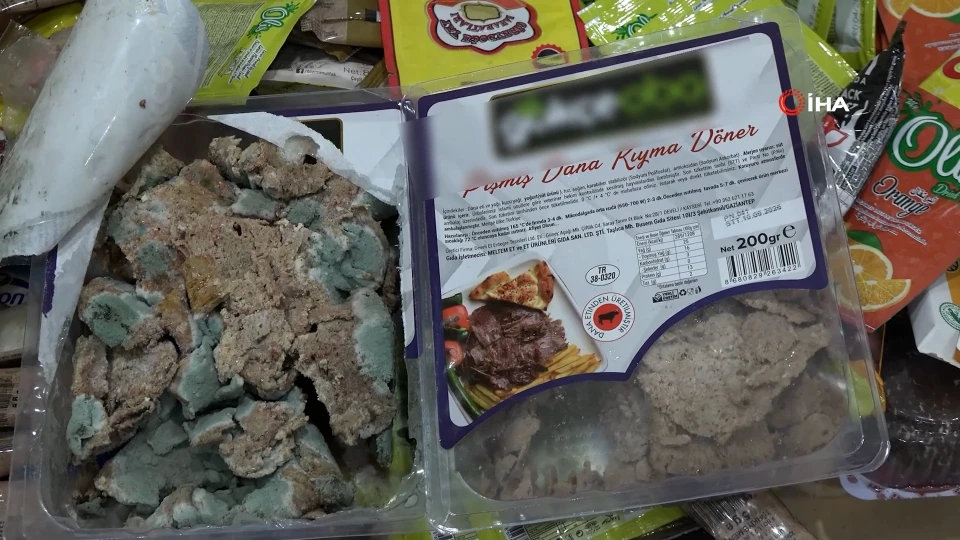 Şanlıurfa'da Market Denetiminde Tarihi Geçmiş Ürün Şoku