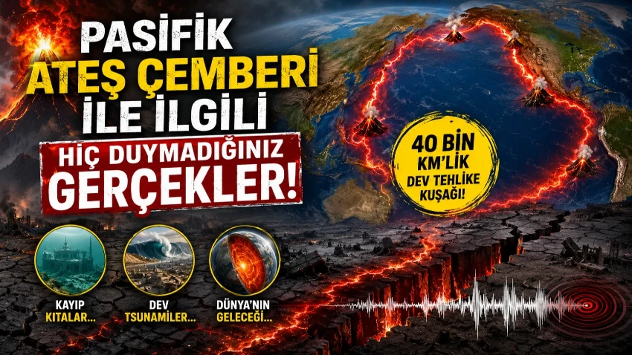 Pasifik Ateş Çemberi nedir, hangi ülkeleri kapsıyor? İşte Pasifik Ateş Çemberi haritası ve konumu