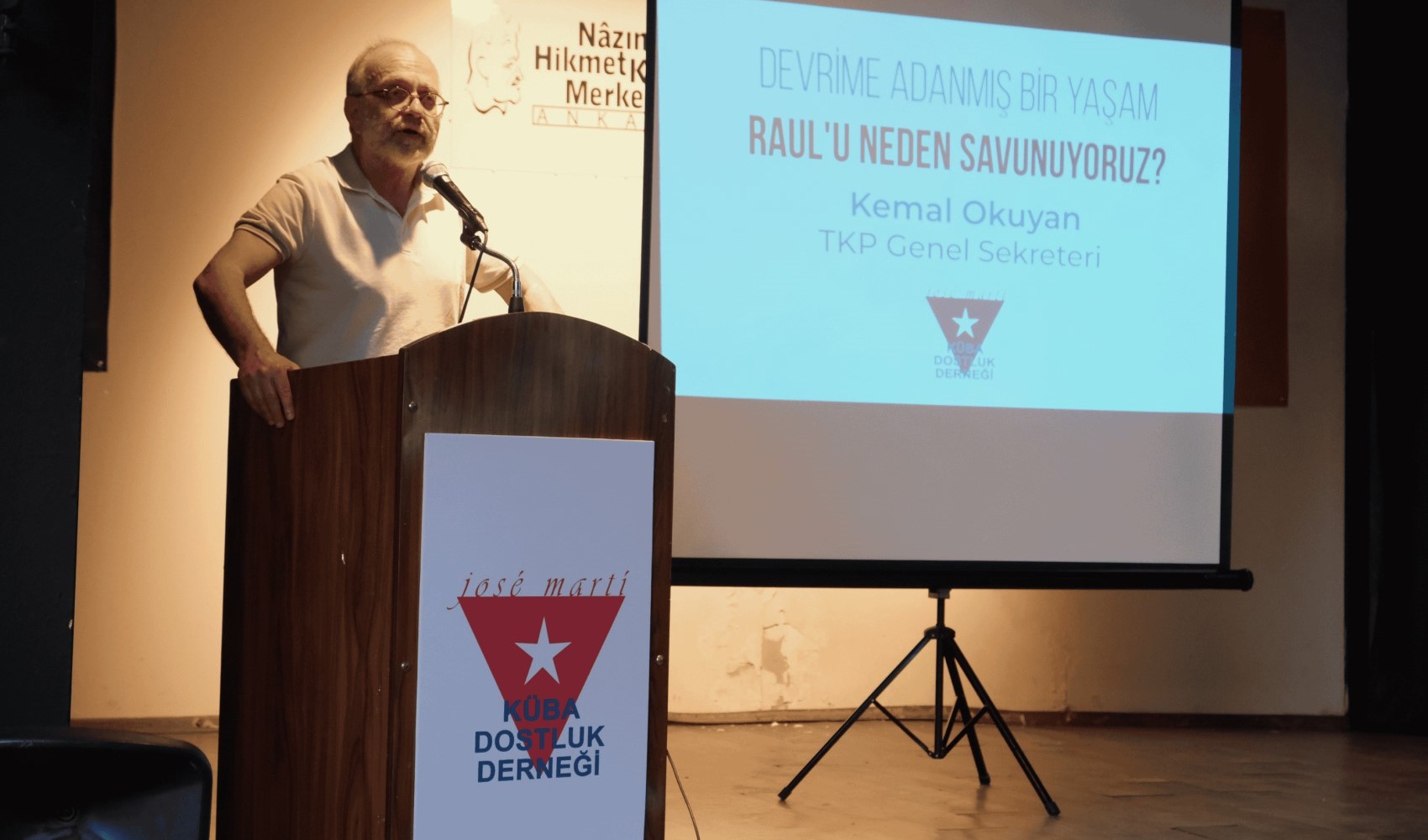 Küba dostları Ankara'dan seslendi: Ablukaya karşı Küba'nın ve tarihi lideri Raul Castro'nun yanındayız