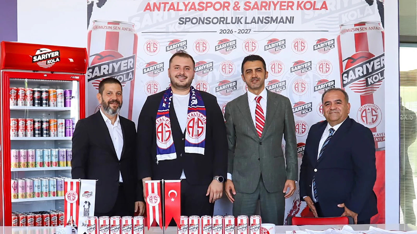Antalyaspor'un resmi içecek sponsoru belli oldu