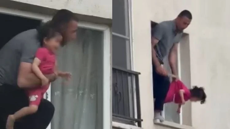 3 yaşındaki kızına dehşeti yaşattı... Kızını rehin alan baba etkisiz hale getirildi