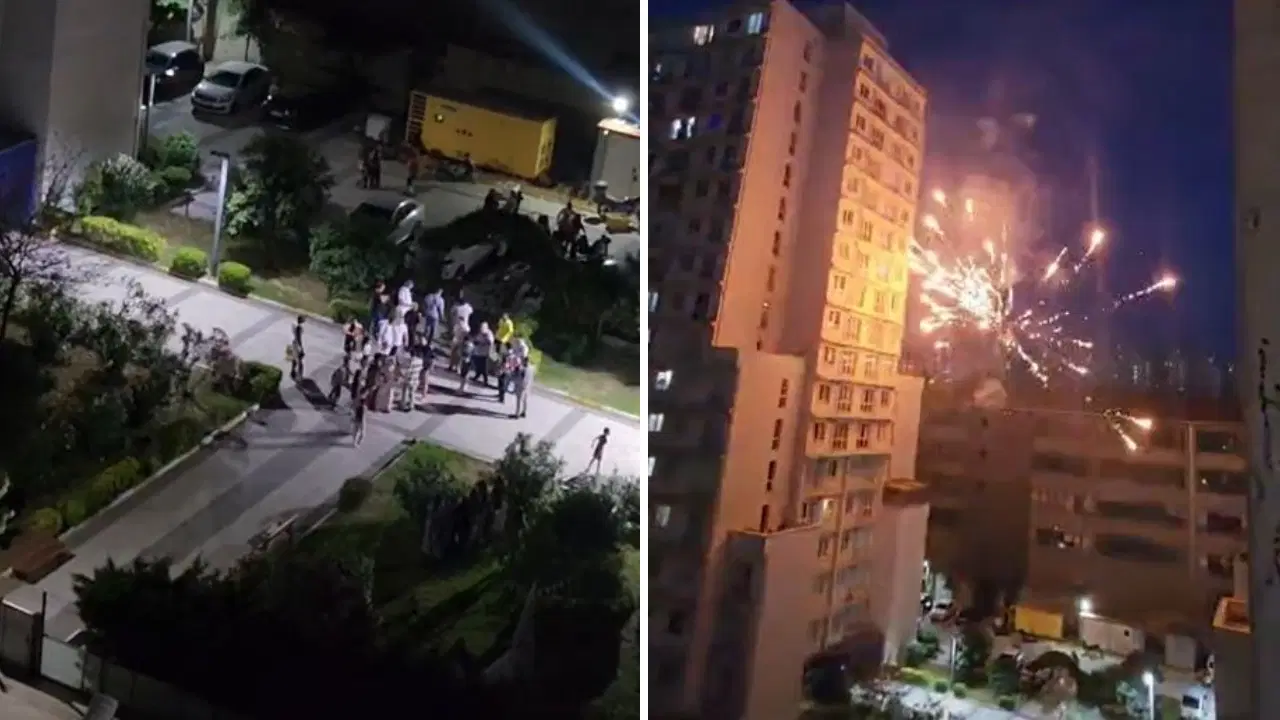 Esenyurt’ta havai fişek kavgası, iki aile birbirine girdi