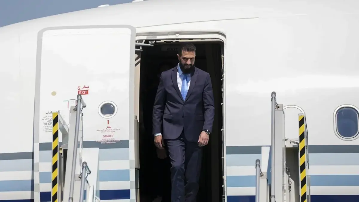 Suriye Cumhurbaşkanı Ahmed Şara Ankara'ya geldi