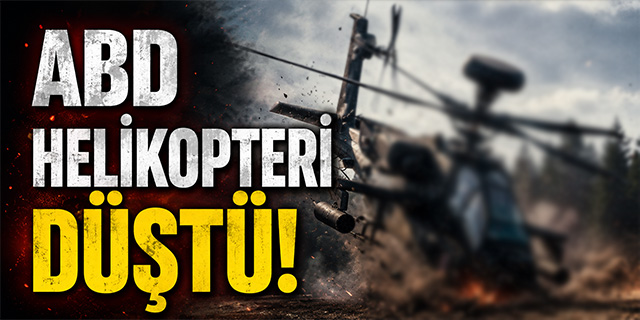 ABD helikopteri düştü!