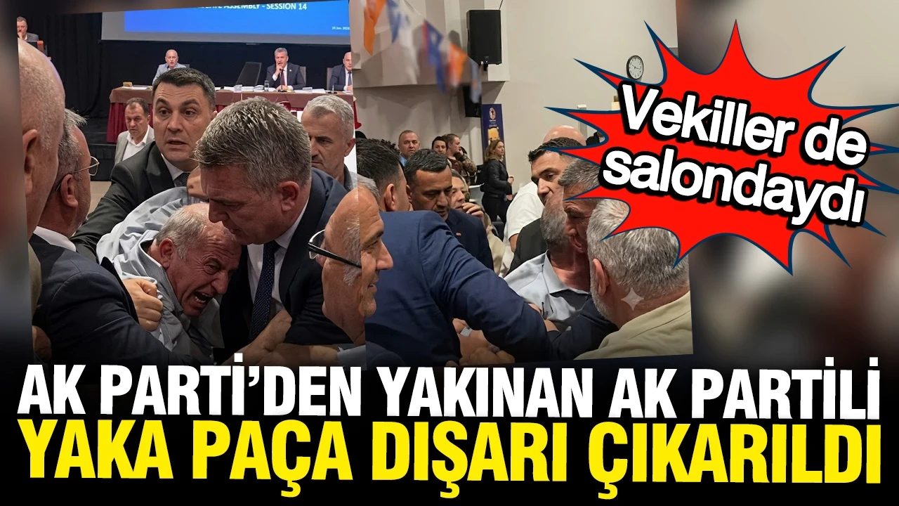 AK Parti'den şikayet eden AK Partili, yaka paça dışarı çıkarıldı