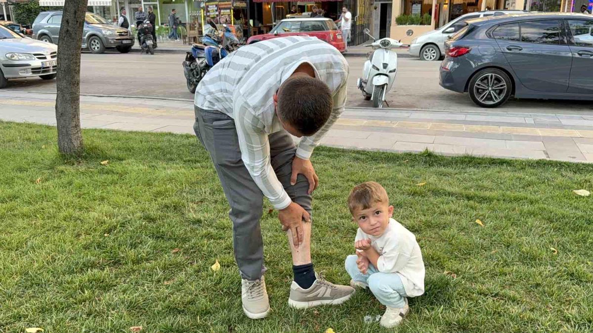 Vücuduna tutunan kene ile yüzük takma merasimine katılan besici, tehlikeyi hiçe sayarak "Keneyi besiye aldık" dedi