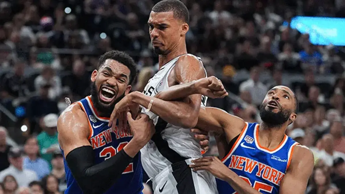 New York Knicks'ten tarihi başarı! Spurs karşısında seri 2-0