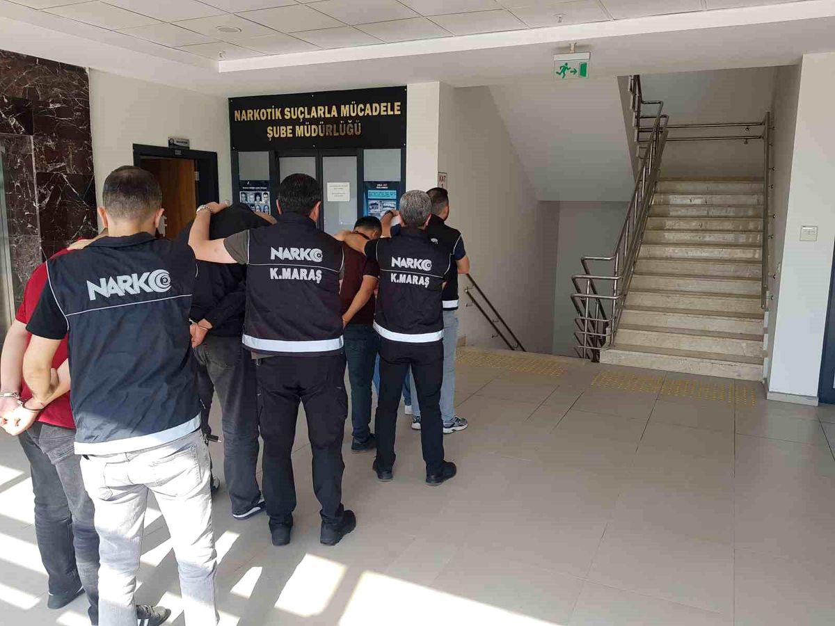 Kahramanmaraş'ta 21 milyon liralık uyuşturucu operasyonu