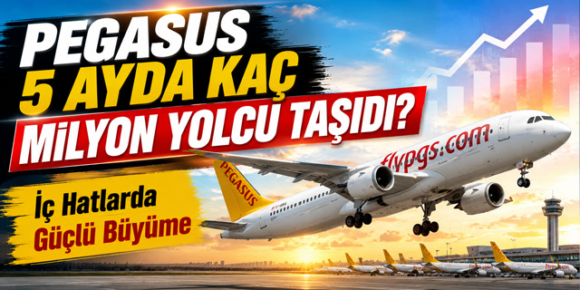 Pegasus 5 Ayda Kaç Milyon Yolcu Taşıdı?