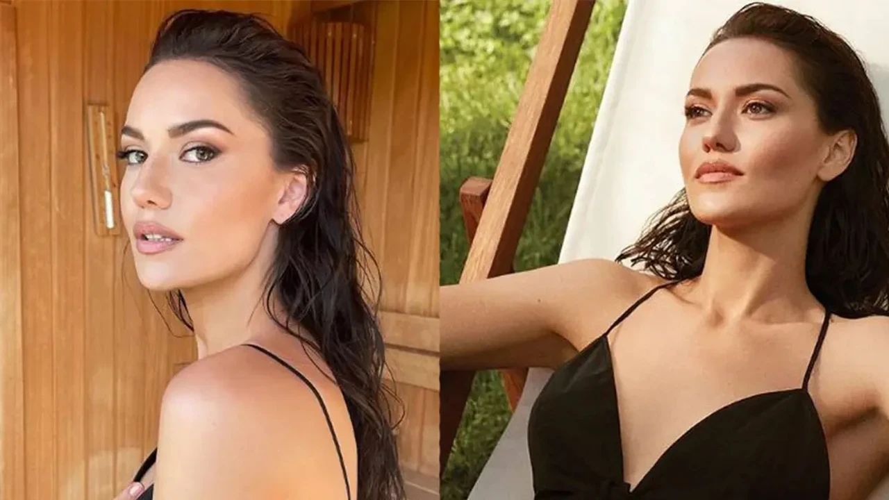 Fahriye Evcen'in tatil paylaşımına beğeni yağdı