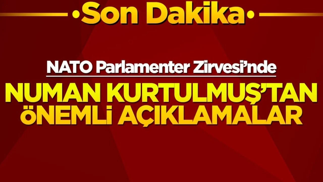 Numan Kurtulmuş'tan önemli açıklamalar