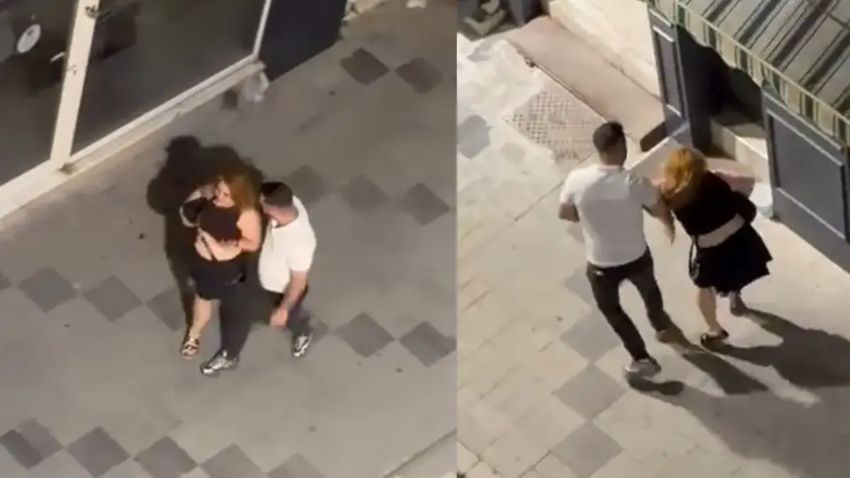 Sokak ortasında yardım çığlıkları: 'Beni öldürecek, yardım edin'