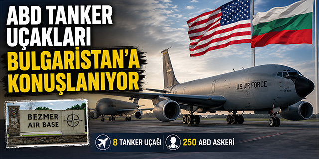 Bulgaristan’dan ABD’ye ait tanker uçakları için onay