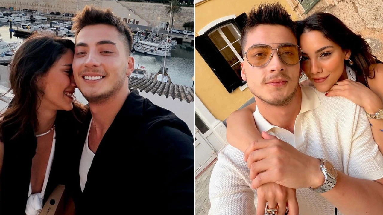 Dizi aşkı gerçek olmuştu! Dilin Döğer'den Atakan Özkaya'ya romantik kutlama