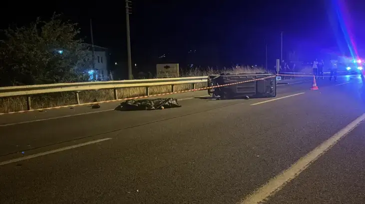 Kütahya'da feci kaza: Motosikletle elektrikli bisiklet çarpıştı; 1 ölü, 1 yaralı