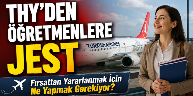 THY'den Öğretmenlere Özel İndirim