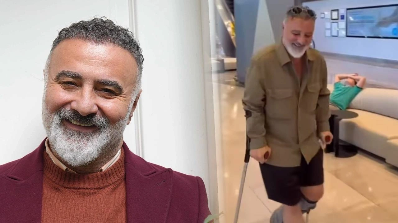 Cengiz Bozkurt’tan koltuk değnekli paylaşım: Son durumunu açıkladı