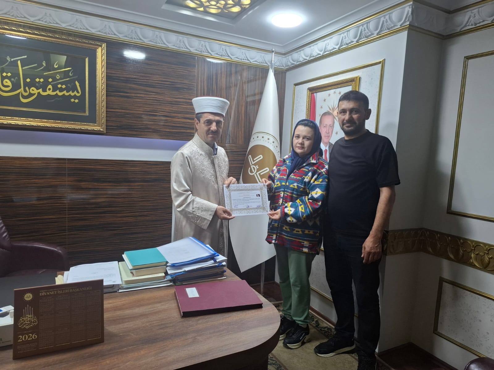 Moldovalı Walentina Düzce'de Sevgi oldu