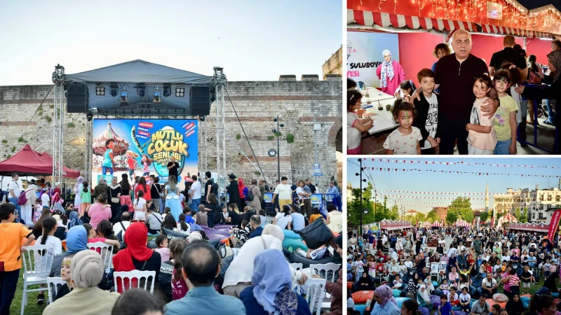 Fatih’te 'Mutlu Çocuk Şenliği' kapılarını açtı
