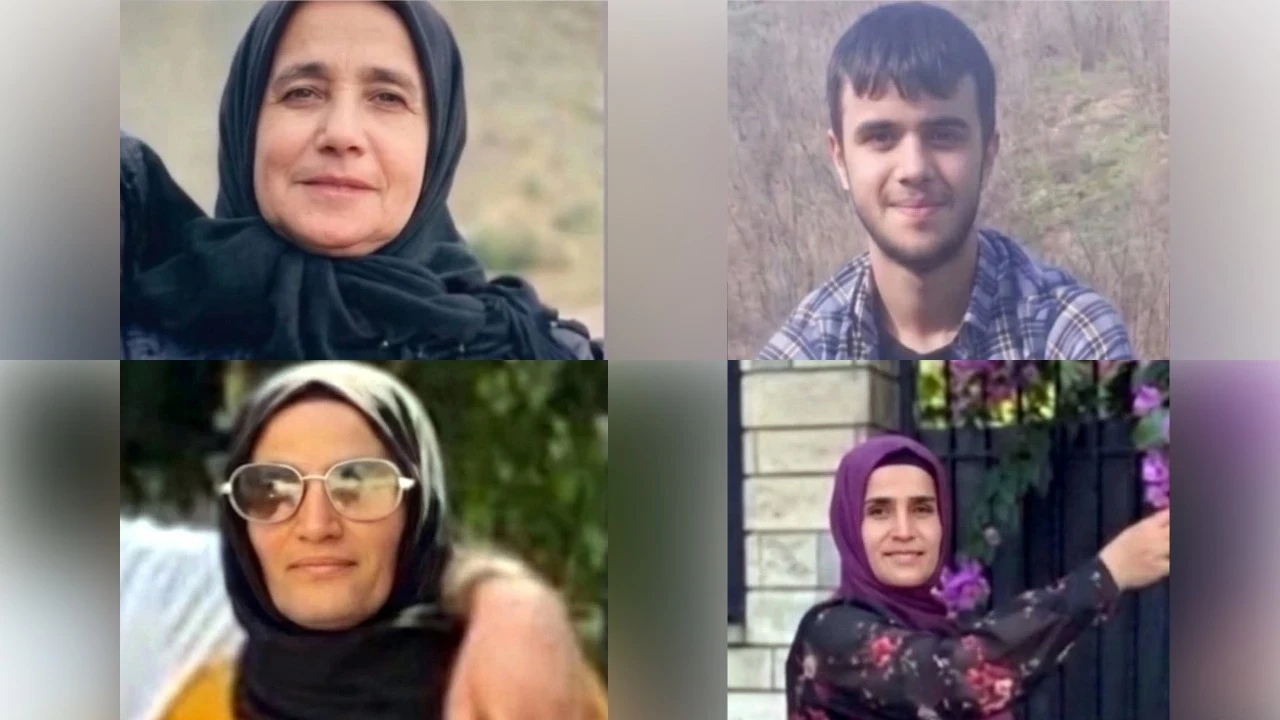 Aile katliamında yaşamını yitiren 4 kişi toprağa verildi