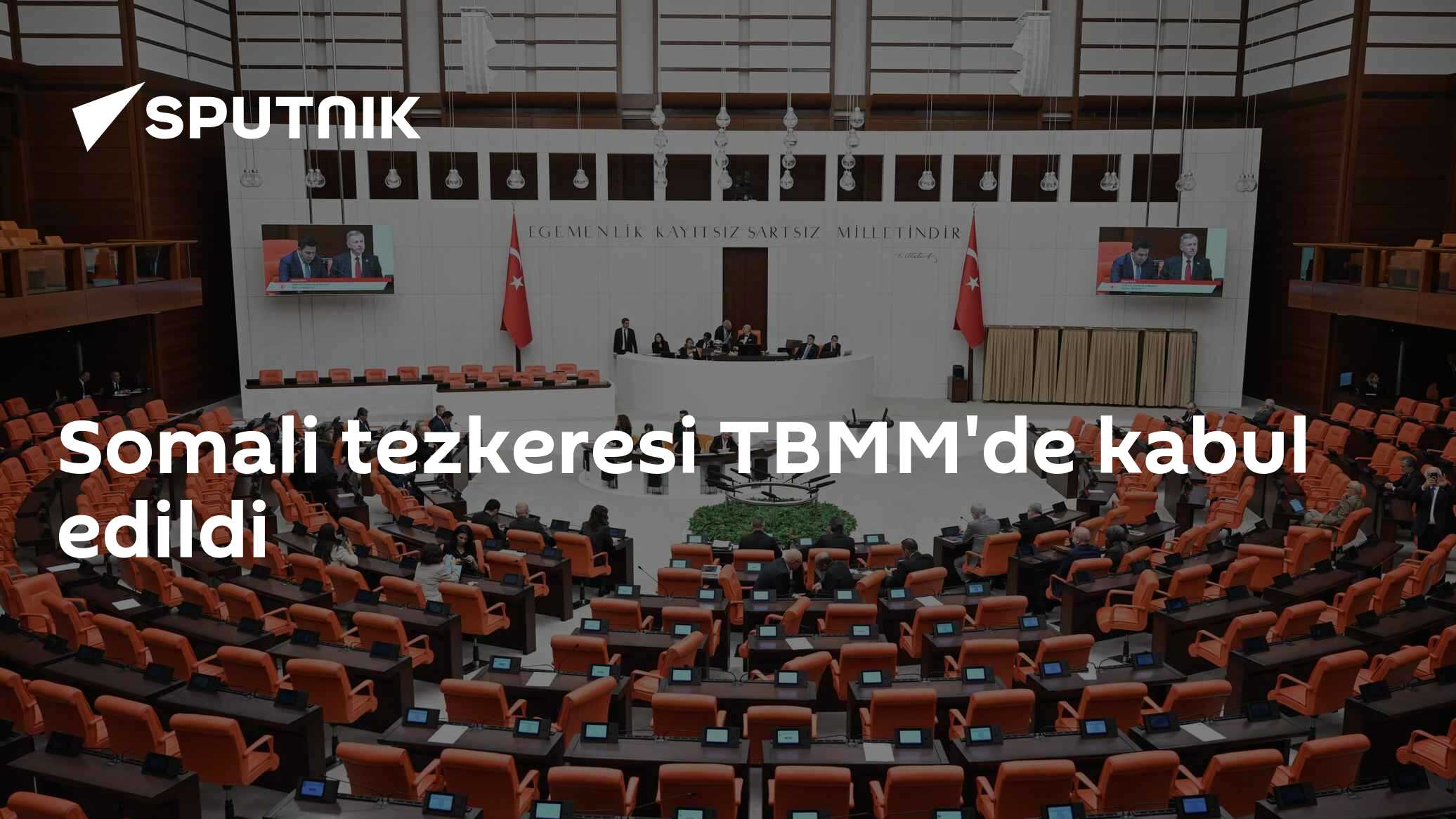 Somali tezkeresi TBMM'de kabul edildi