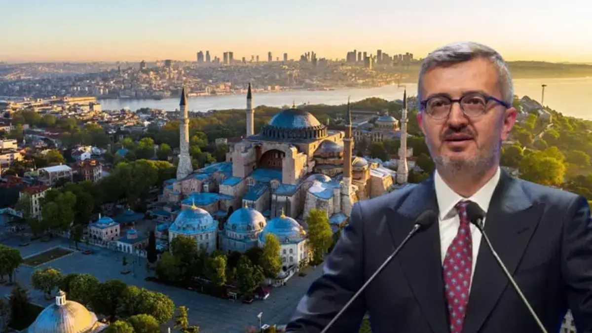 Cumhurbaşkanlığı İletişim Başkanı Duran'dan 'Ayasofya-i Kebir Cami-i Şerifi' paylaşımı
