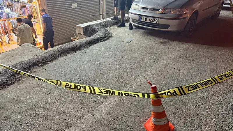 Hatay'da iş yerine silahlı saldırı:1 yaralı