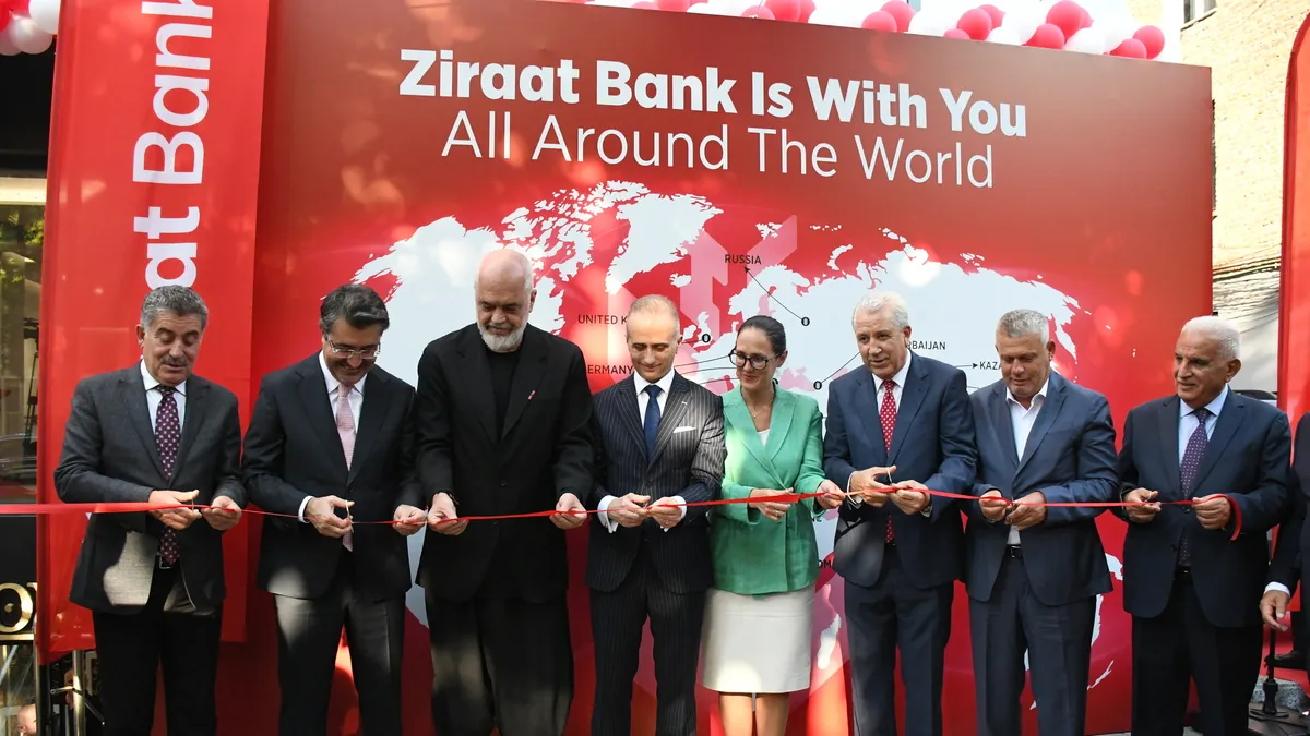 Ziraat Bankası’nın Uluslararası Ağı Arnavutluk ile güçlendi
