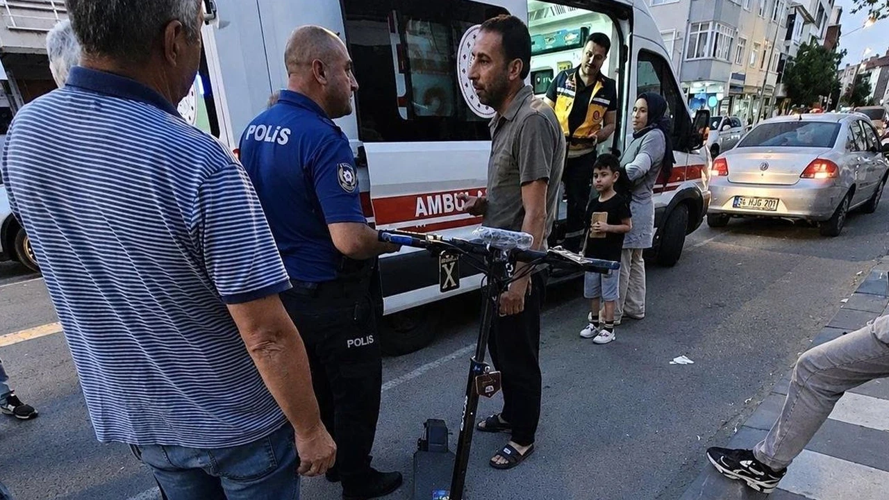 Yola dökülen yağ kazaya sebep oldu: 1 yaralı