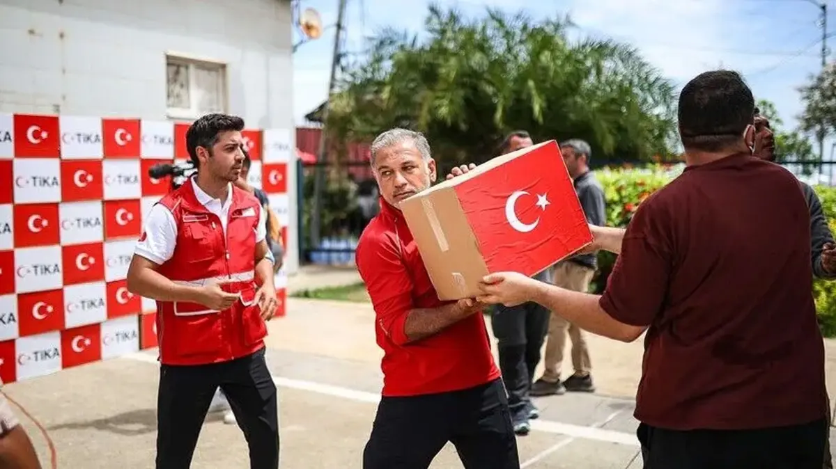 Türkiye'den dost eli! Venezuela'ya 30 ton insani yardım