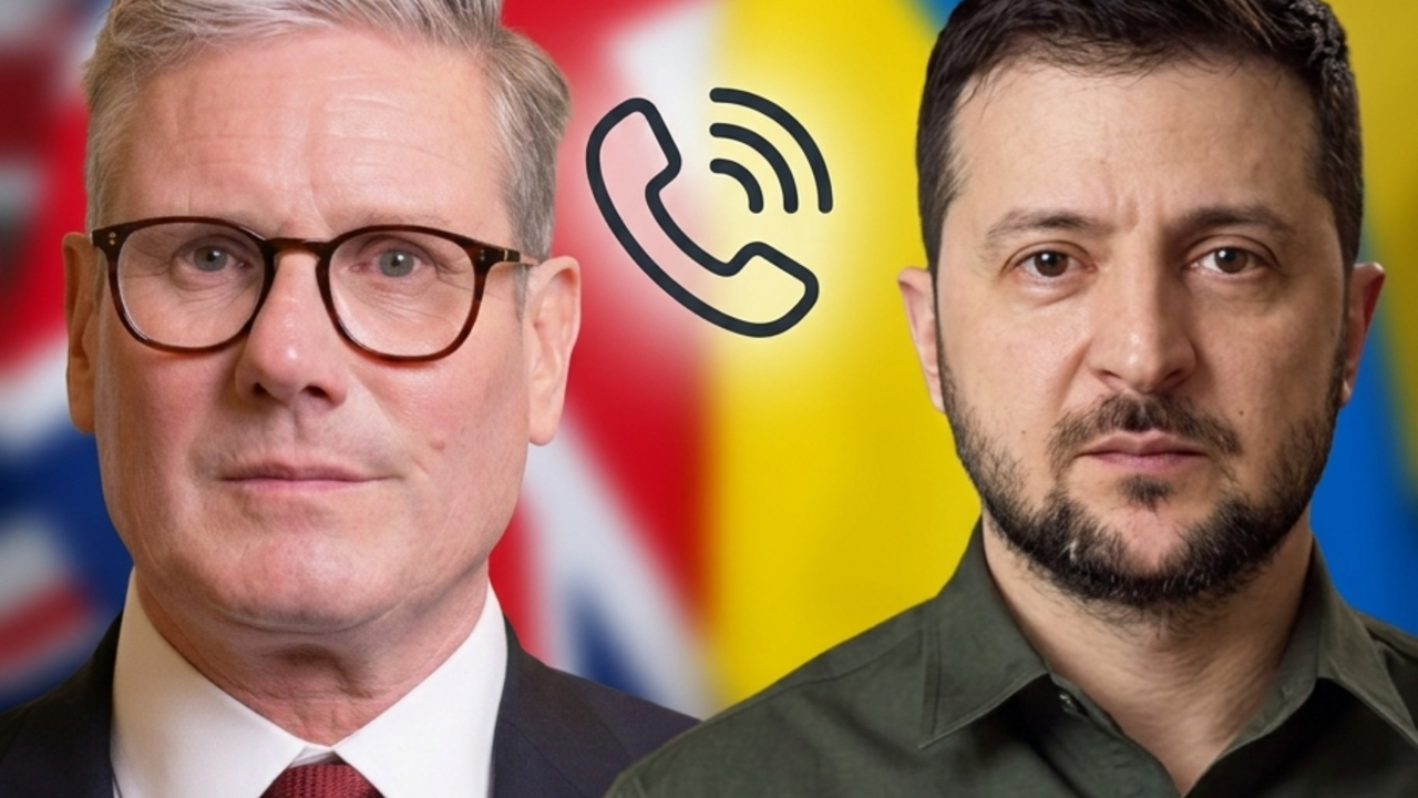 Zelenskiy, İngiltere Başbakanı Starmer ile müzakere stratejisini görüştü
