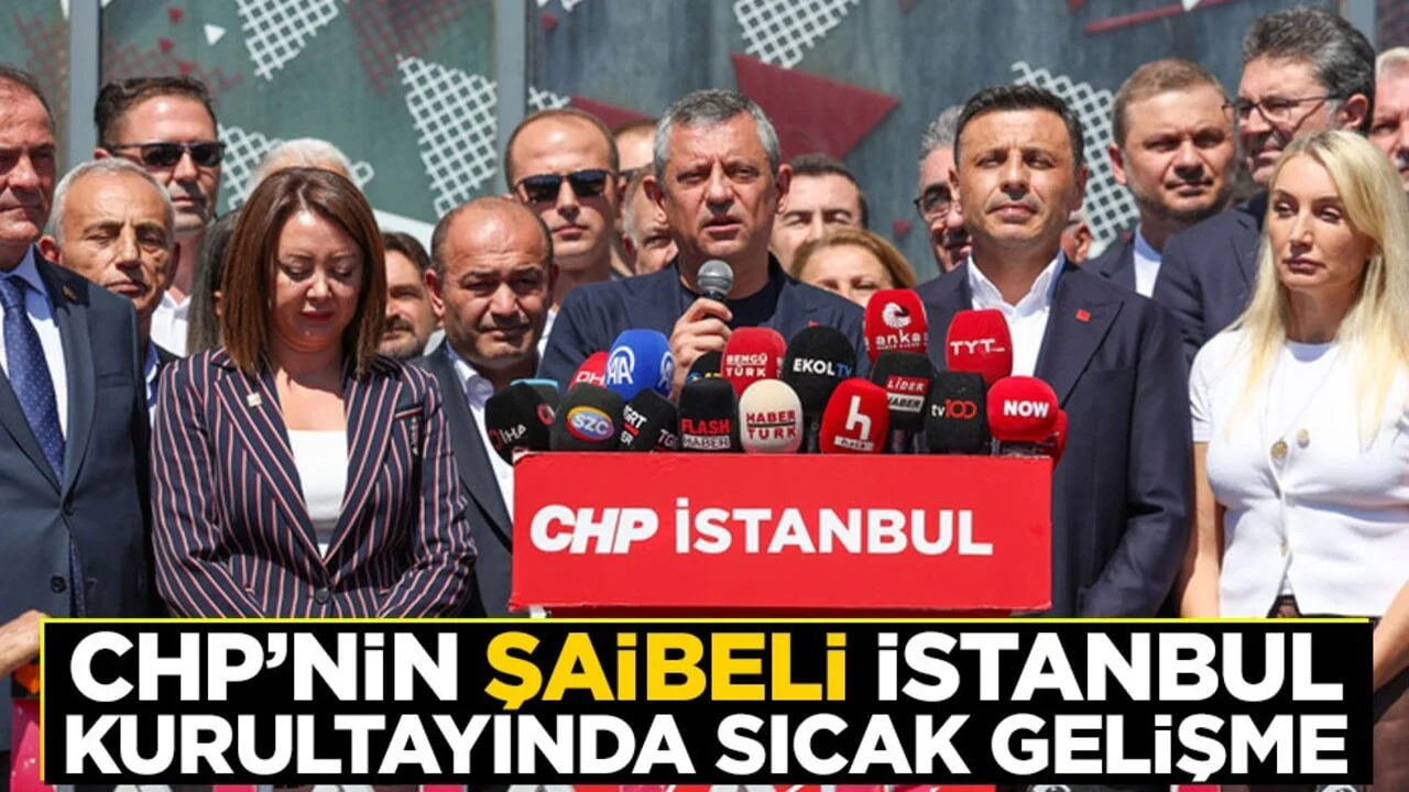 CHP’nin şaibeli İstanbul kurultayında sıcak gelişme