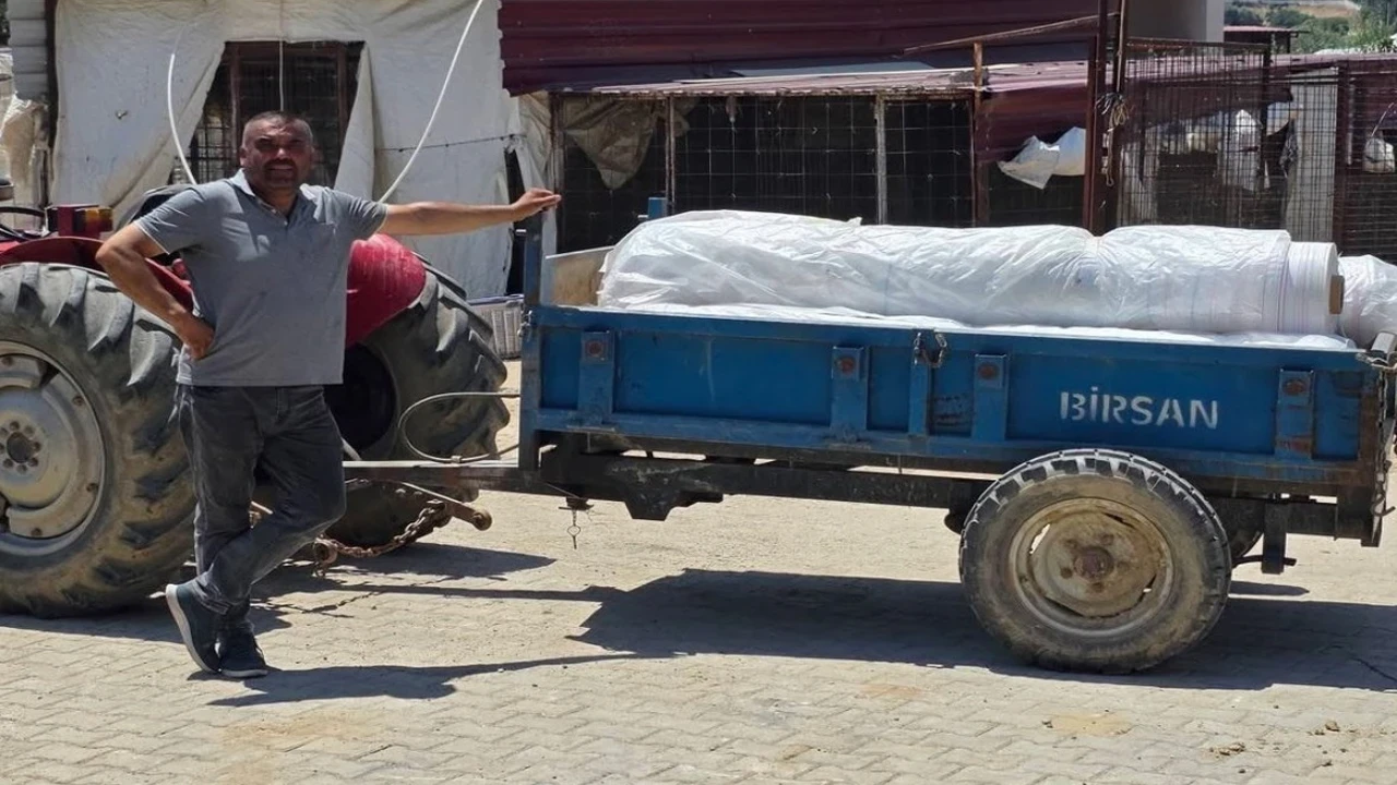 Kavurucu sıcaklar sonrası örtülere talep arttı
