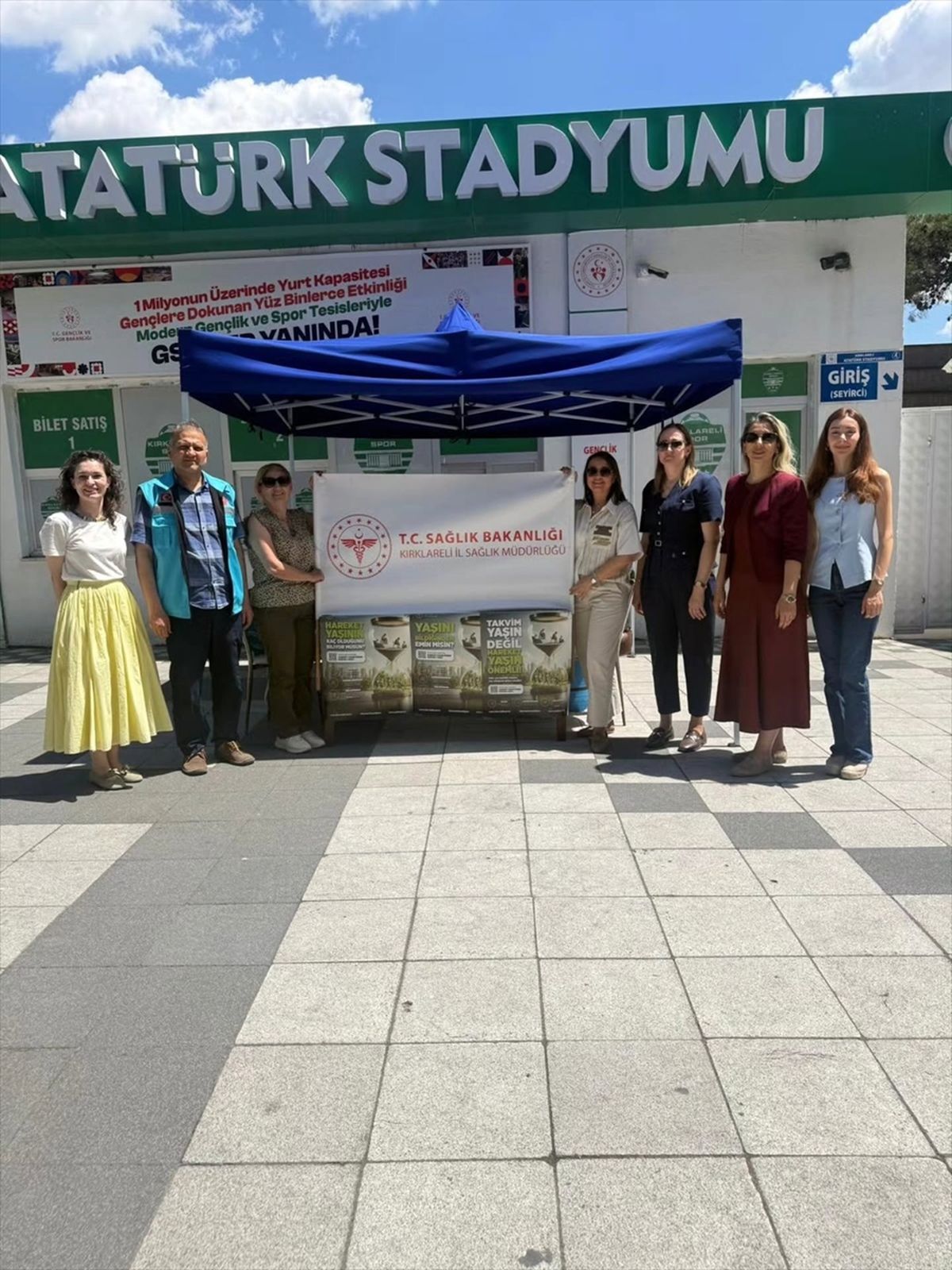 Kırklareli'nde "Hareket Yaşını Öğren, Sağlıklı Yaşa" etkinliği düzenlendi