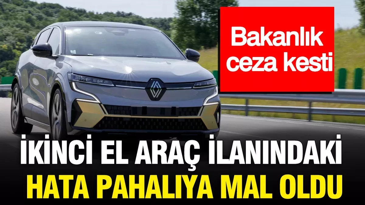 İkinci el araçta usulsüzlüğe ceza