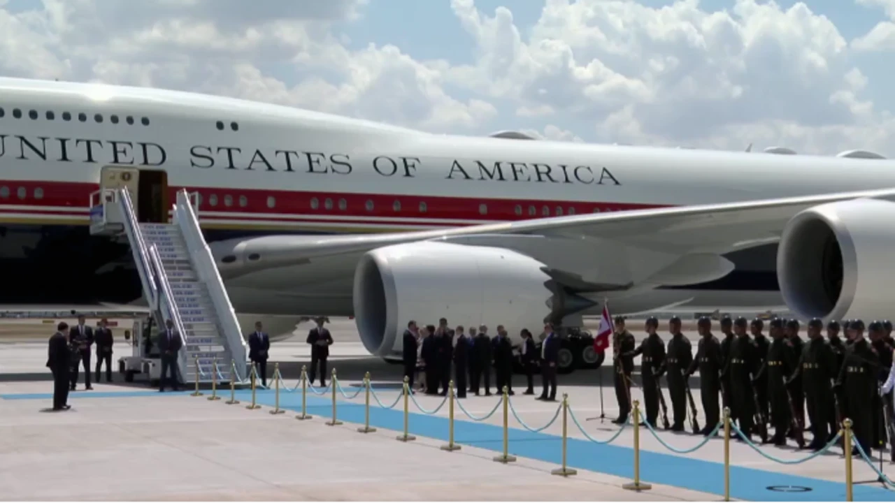 NATO Zirvesi kapsamında ABD Başkanı Donald Trump Ankara'ya geldi (CANLI)